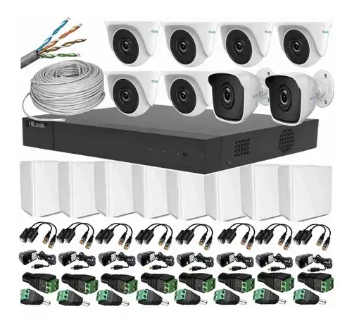 Combo dvr 8 Canales Hilook
