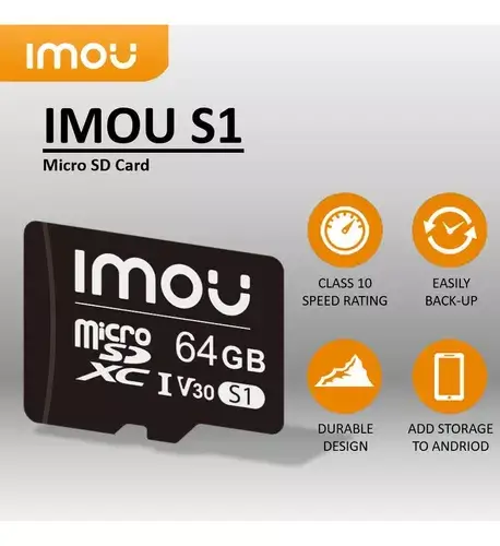 TARJETA MICRO SD IMOU DE 64GB