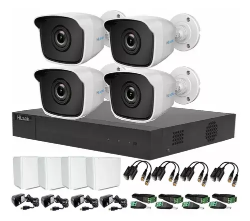 Combo DVR 4 Canales Con Cámaras