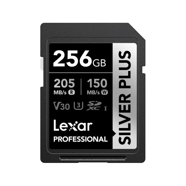 Tarjeta Lexar Professional SILVER PLUS SDXC™ UHS-I_256GB_Photo1