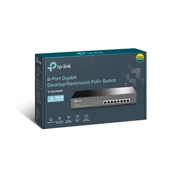 Switch TP-Link TL-SG1008MP POE