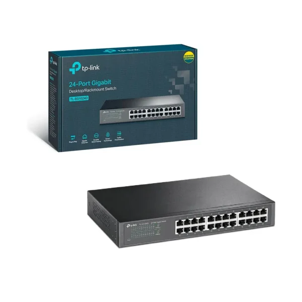 Switch TP-Link base 1000 24 Puertos TL-SG1024