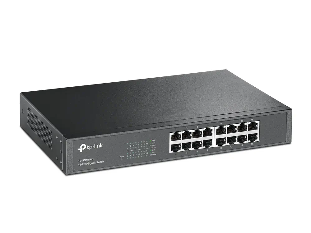 Switch TP-Link 16 Puertos Base 1000