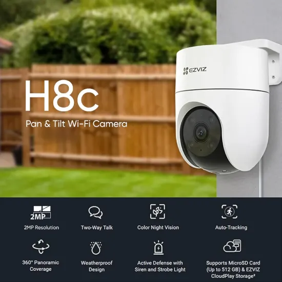 Cámara EZVIZ CS-H8c