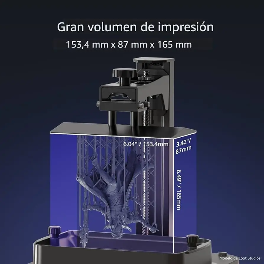Impresora 3D resina Photon Mono 4